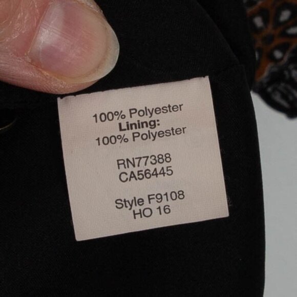 Madewell Lace Up Mini Dress in Burnished Floral  Womens Size 12 - Picture 9 of 11